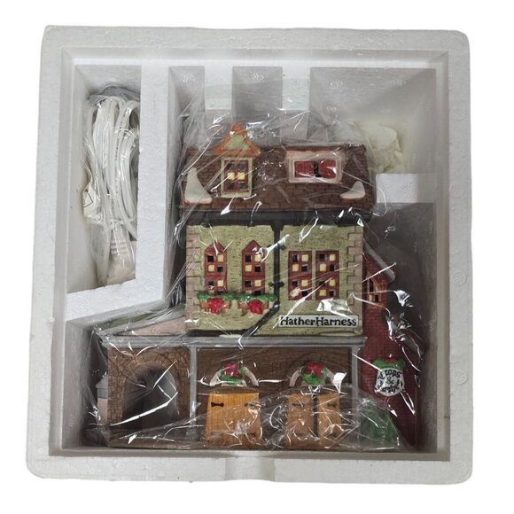 Department 56 Dickens Village Series "Hather Harness" Lighted Christmas Display - Picture 9 of 10